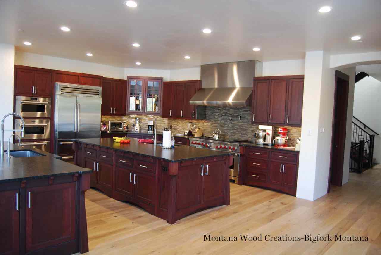 Custom Quartersawn Oak Kitchen